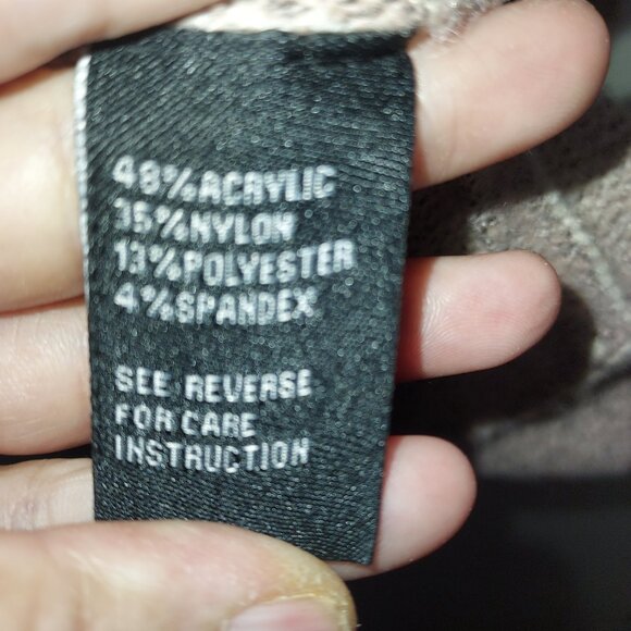 Cliche open front cardigan fair isle print. - Picture 4 of 4